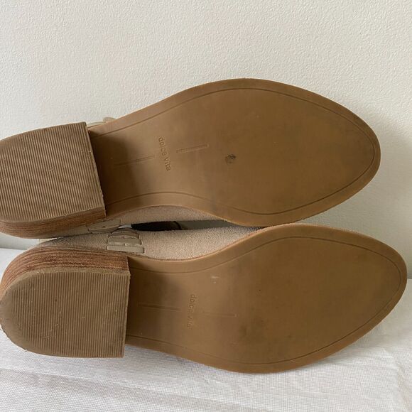 Tan Suede Ankle Boots - Picture 7 of 9